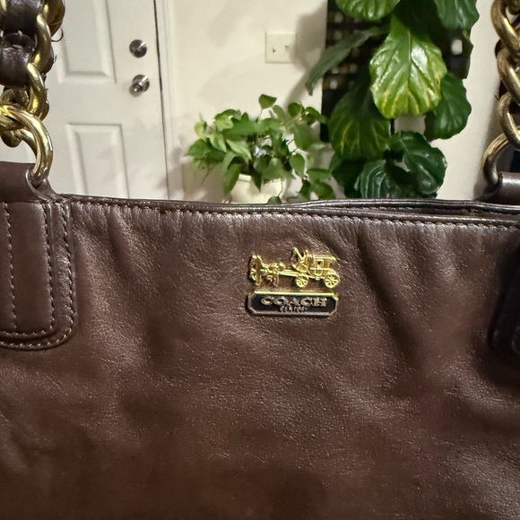 Brown Leather Tote Bag - Picture 3 of 10